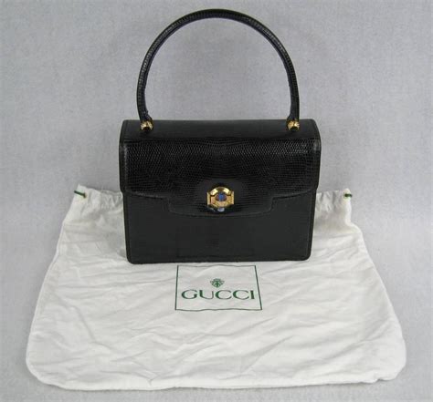 vintage gucci black purse|authentic vintage gucci purses.